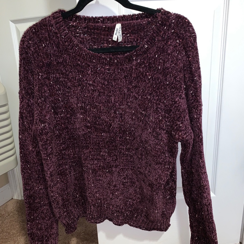 MUDD brand purple sweater